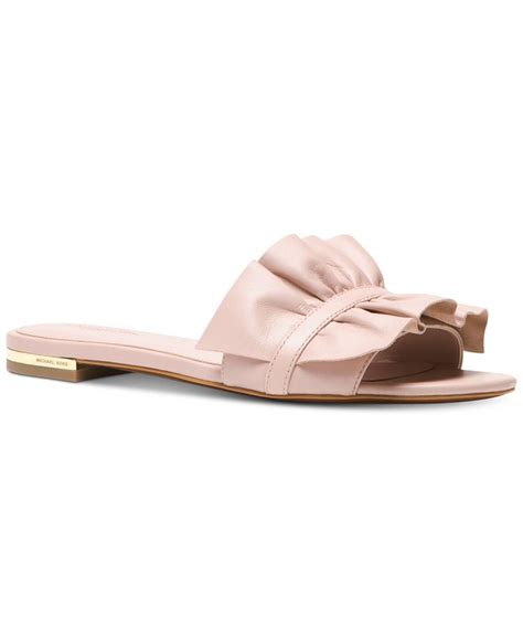 michael kors sandale bella|Michael Kors Bella Slide Sandals .